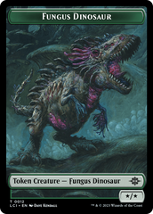 Fungus Dinosaur // Skeleton Pirate Double-Sided Token [The Lost Caverns of Ixalan Tokens] | Good Games Cannington