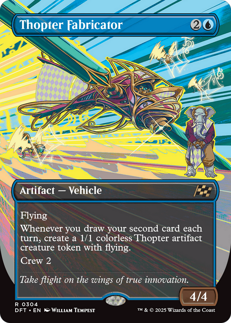 Thopter Fabricator (Borderless) [Aetherdrift] | Good Games Cannington