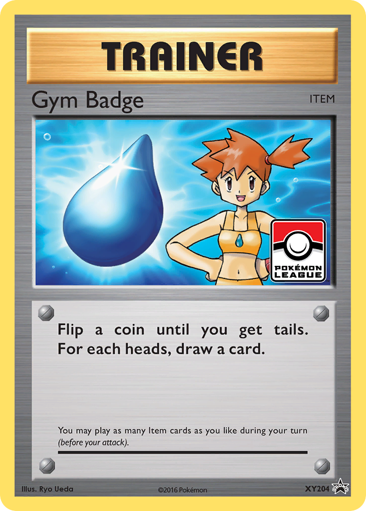 Gym Badge (XY204) (Misty) [XY: Black Star Promos] | Good Games Cannington