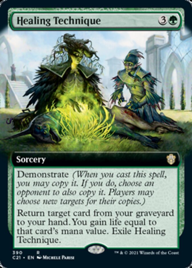 Healing Technique (Extended Art) [Commander 2021] | Good Games Cannington