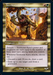Territorial Kavu (Retro Foil Etched) [Modern Horizons 2] | Good Games Cannington