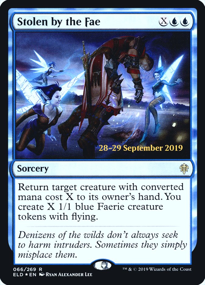 Stolen by the Fae [Throne of Eldraine Prerelease Promos] | Good Games Cannington