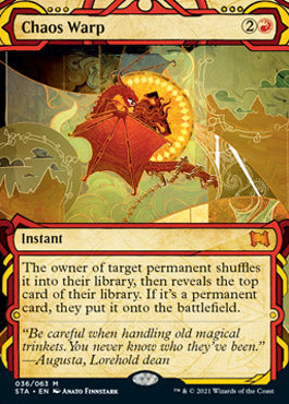 Chaos Warp [Strixhaven: School of Mages Mystical Archive] | Good Games Cannington