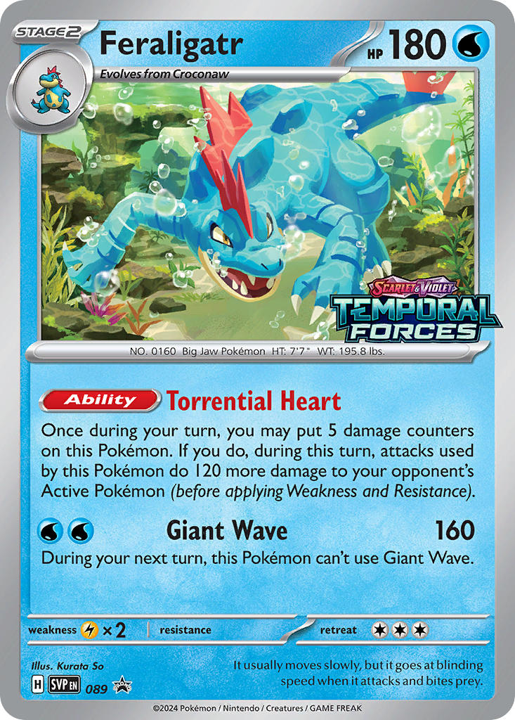 Feraligatr (089) [Scarlet & Violet: Black Star Promos] | Good Games Cannington