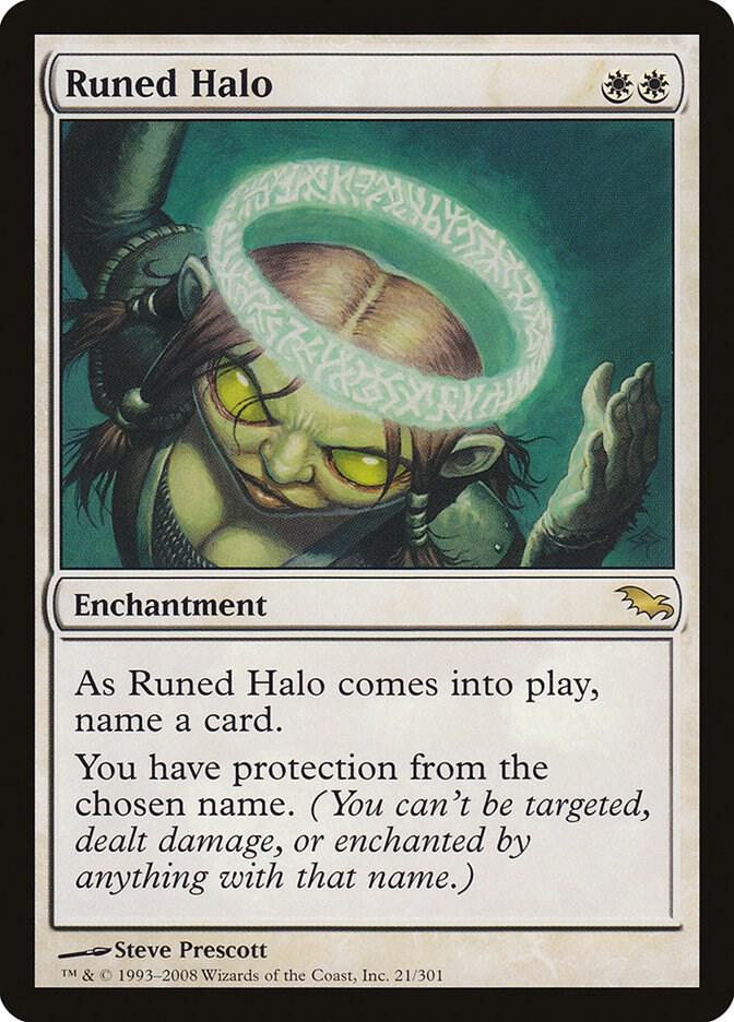Runed Halo 21/301 (Shadowmoor)  | Good Games Cannington