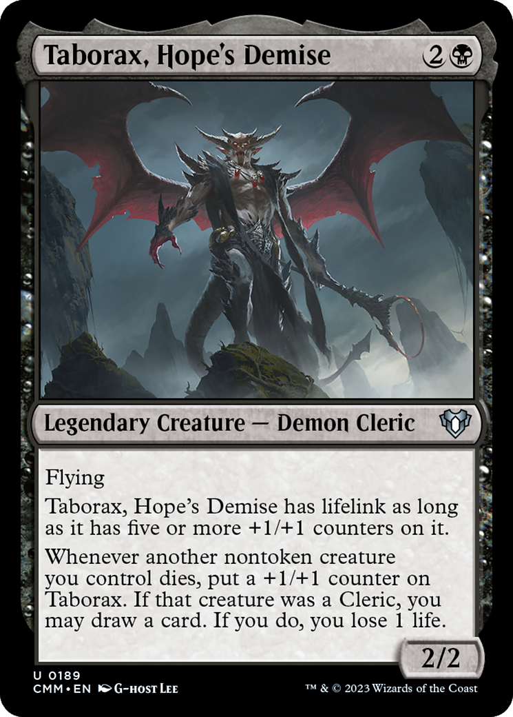 Taborax, Hope's Demise [Commander Masters] | Good Games Cannington