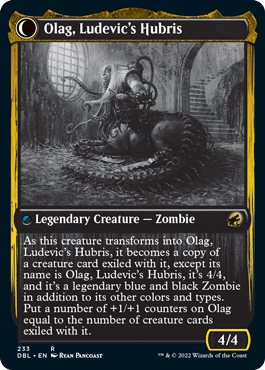 Ludevic, Necrogenius // Olag, Ludevic's Hubris [Innistrad: Double Feature] | Good Games Cannington