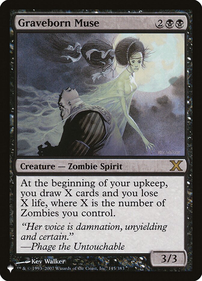 Graveborn Muse [The List] | Good Games Cannington