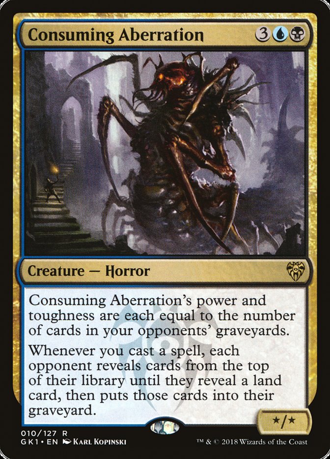 Consuming Aberration [Guilds of Ravnica Guild Kit] | Good Games Cannington