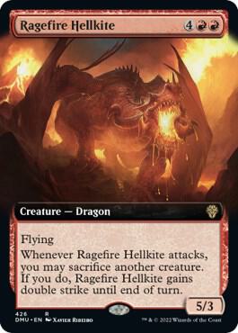 Ragefire Hellkite Extended Art 426 (Dominaria United)  | Good Games Cannington