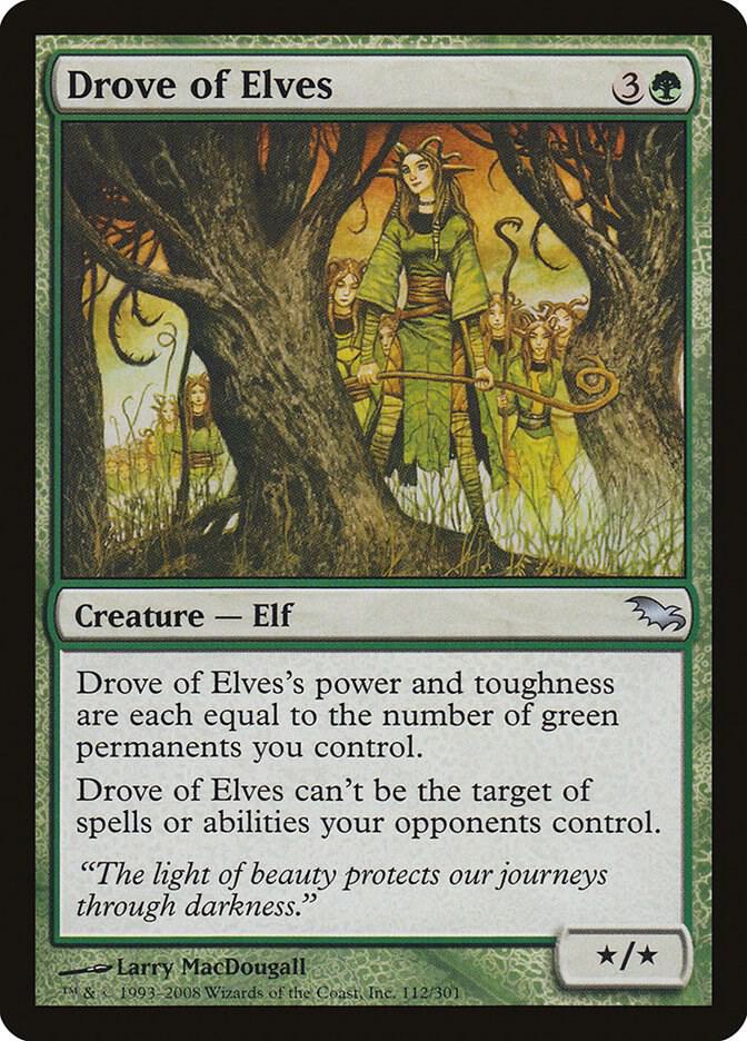 Drove of Elves 112/301 (Shadowmoor)  | Good Games Cannington