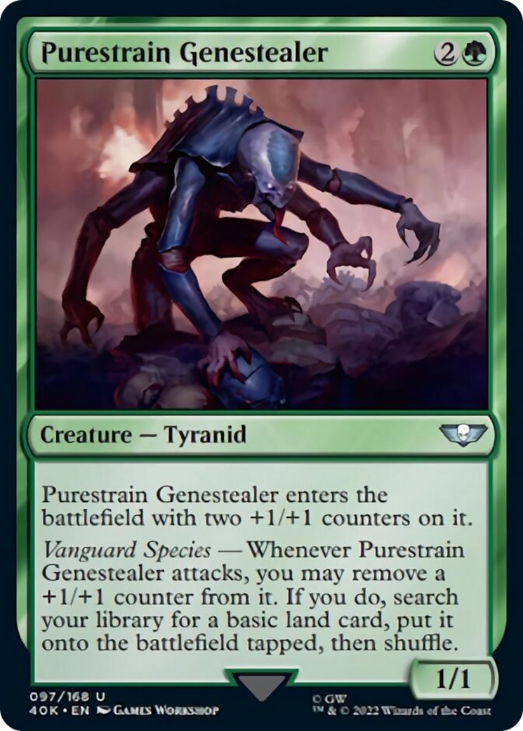 Purestrain Genestealer (Surge Foil) [Warhammer 40,000] | Good Games Cannington