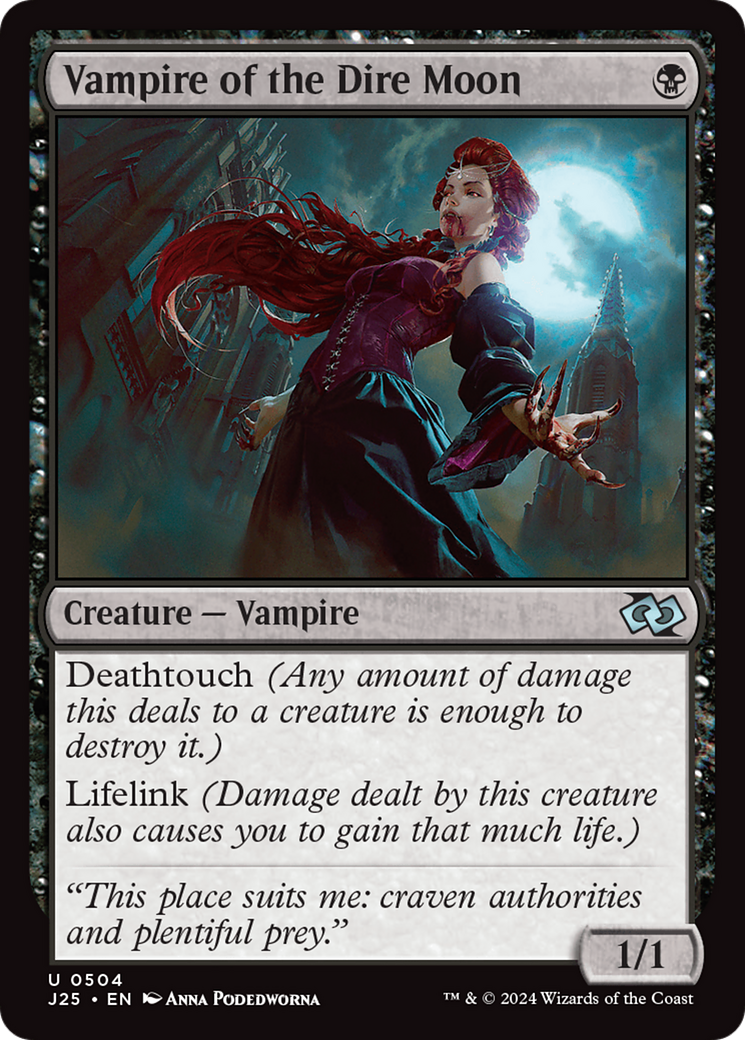 Vampire of the Dire Moon [Foundations Jumpstart] | Good Games Cannington