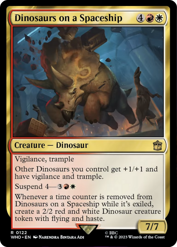 Dinosaurs on a Spaceship [Doctor Who] | Good Games Cannington