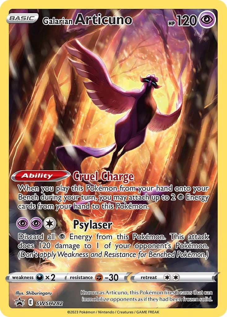 Galarian Articuno (SWSH282) [Sword & Shield: Black Star Promos] | Good Games Cannington