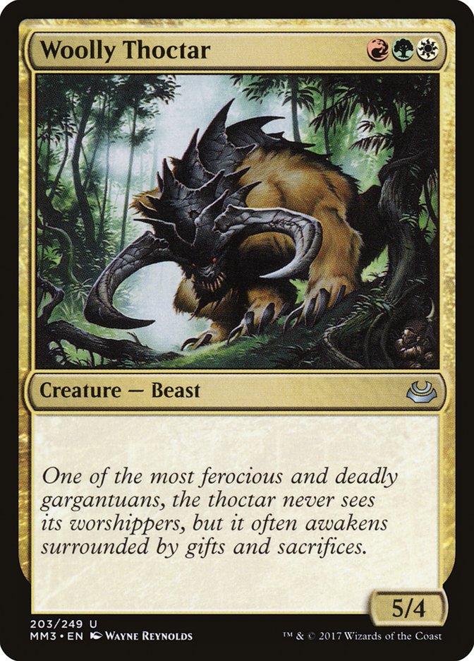 Woolly Thoctar 203/249 (Modern Masters 2017)  | Good Games Cannington