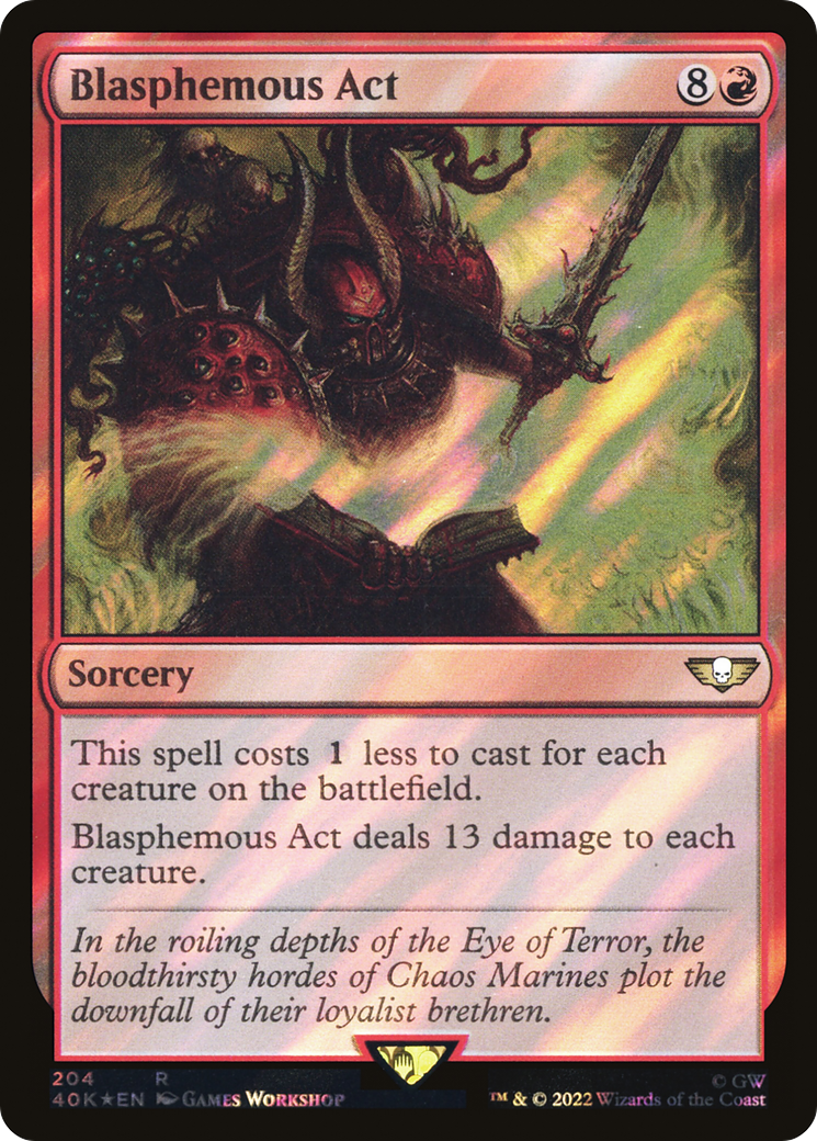 Blasphemous Edict [Edge of Eternities Promo Pack] | Good Games Cannington