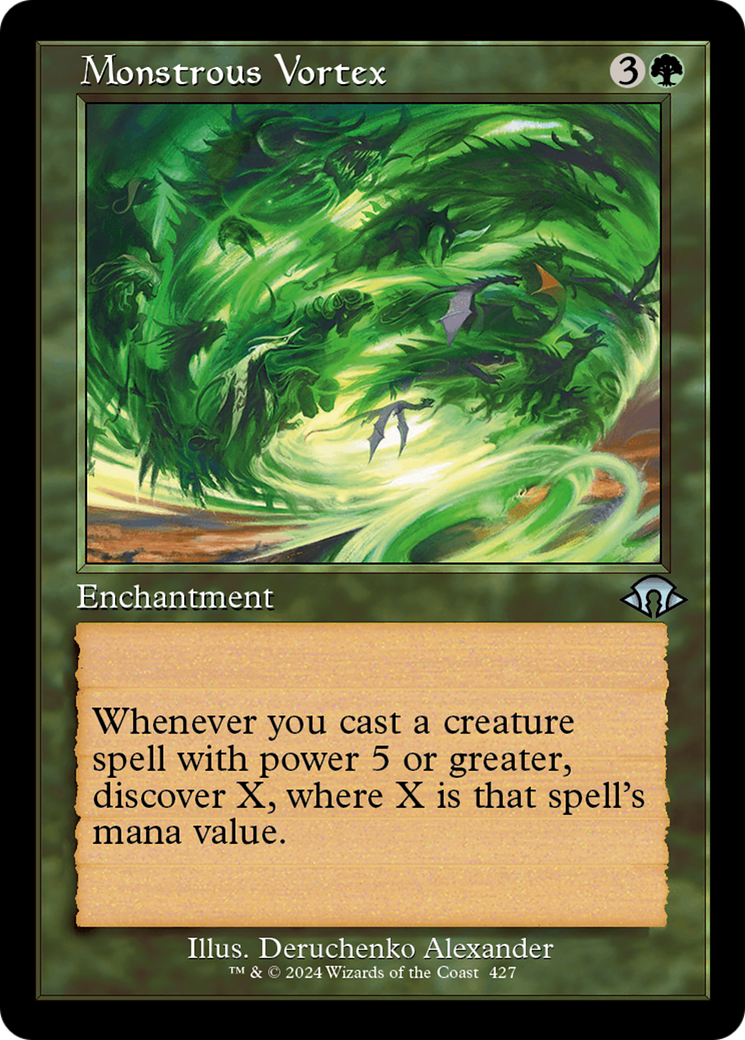 Monstrous Vortex (Retro) [Modern Horizons 3] | Good Games Cannington