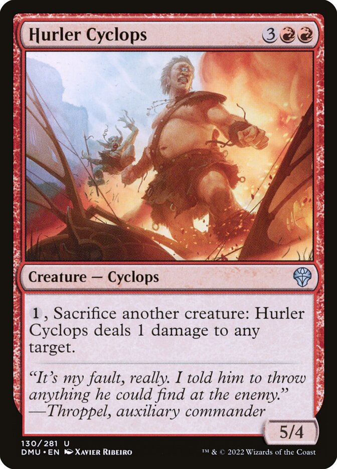 Hurler Cyclops 130 (Dominaria United)  | Good Games Cannington