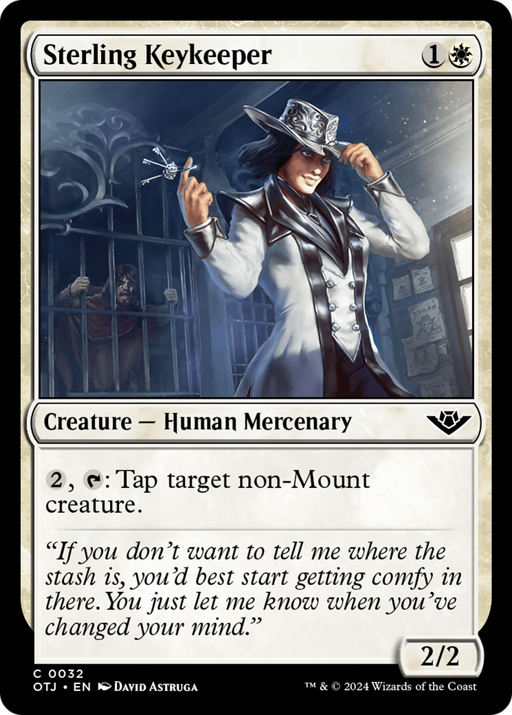 Sterling Keykeeper [Outlaws of Thunder Junction] | Good Games Cannington
