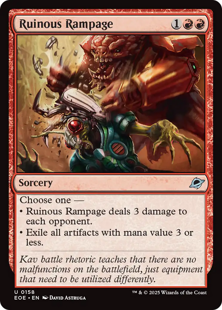 Ruinous Rampage [Edge of Eternities] | Good Games Cannington