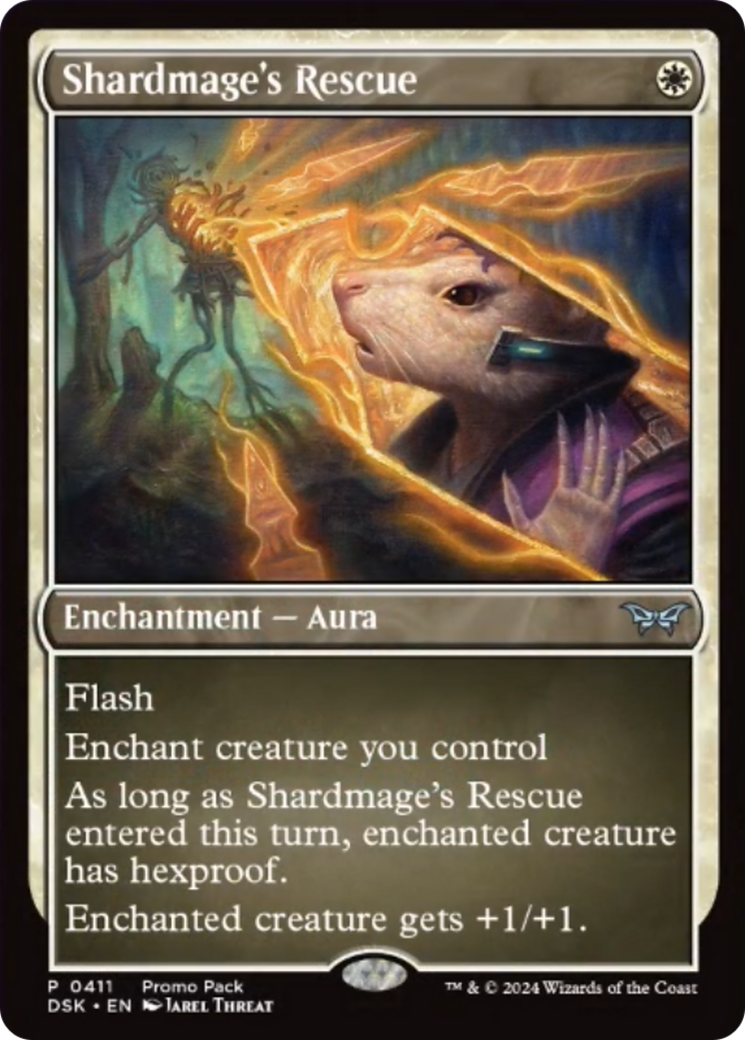 Shardmage's Rescue (Promo Pack) [Duskmourn: House of Horror Promos] | Good Games Cannington