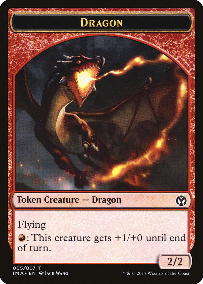 Dragon Token (005/007) [Iconic Masters Tokens] | Good Games Cannington