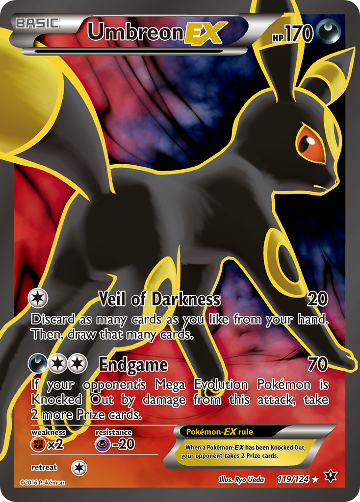 Umbreon EX (119/124) [XY: Fates Collide] | Good Games Cannington