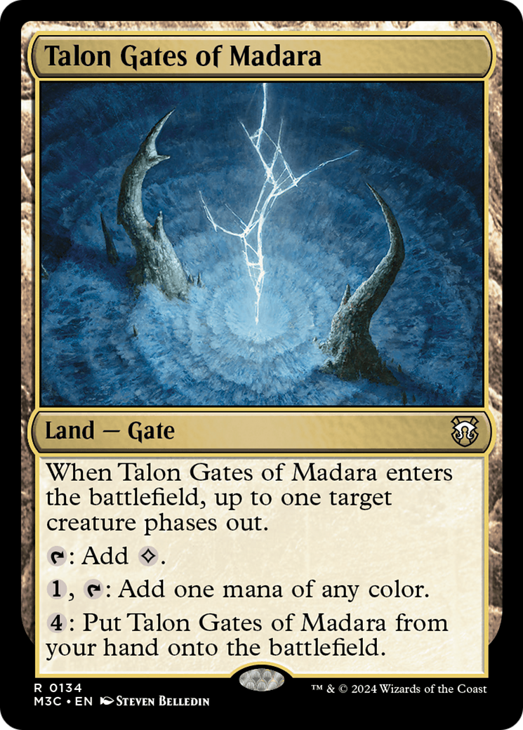 Talon Gates of Madara (Extended Art) (Ripple Foil) [Modern Horizons 3 Commander] | Good Games Cannington