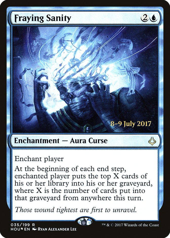 Fraying Sanity [Hour of Devastation Prerelease Promos] | Good Games Cannington