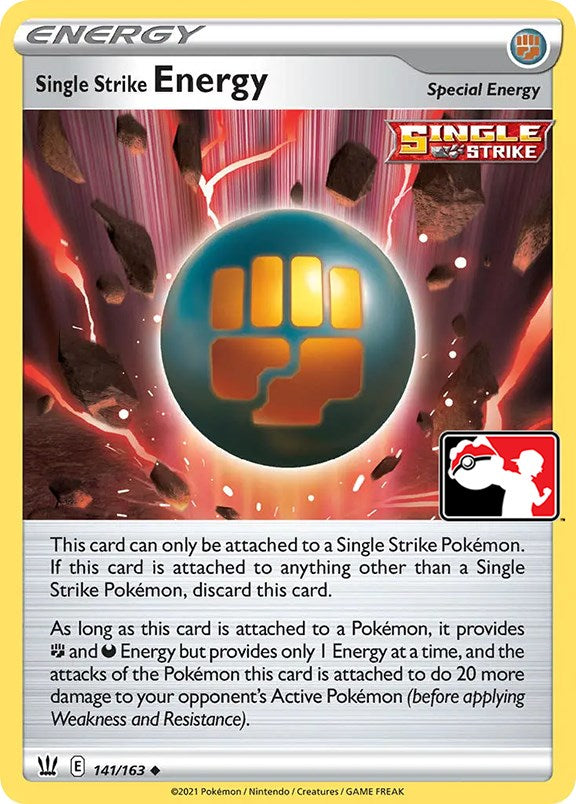 Single Strike Energy (141/163) [Prize Pack Series Two] | Good Games Cannington
