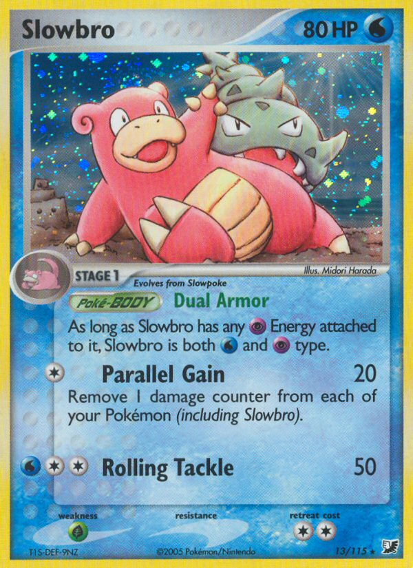 Slowbro (13/115) [EX: Unseen Forces] | Good Games Cannington