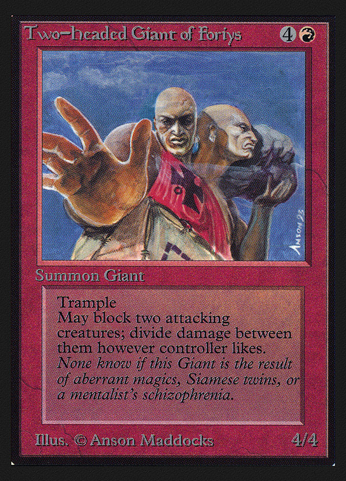Two-Headed Giant of Foriys [International Collectors' Edition] | Good Games Cannington