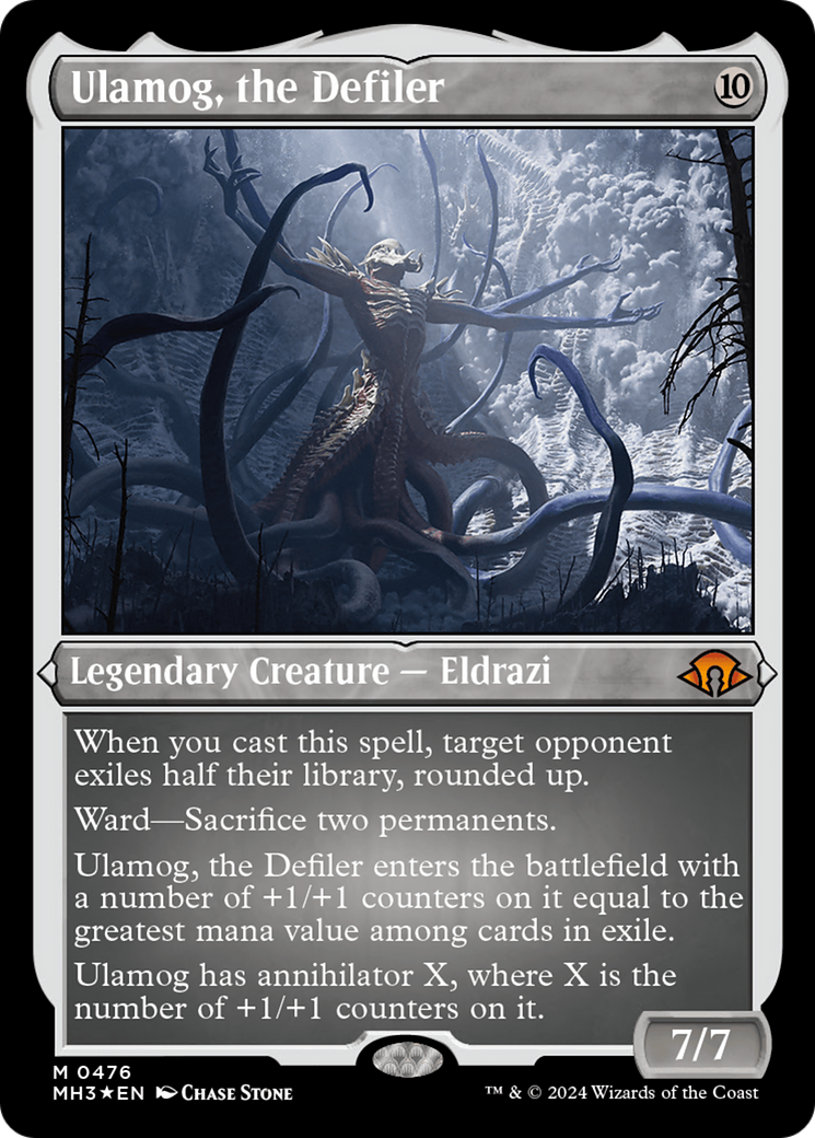 Ulamog, the Defiler (Foil Etched) [Modern Horizons 3] | Good Games Cannington