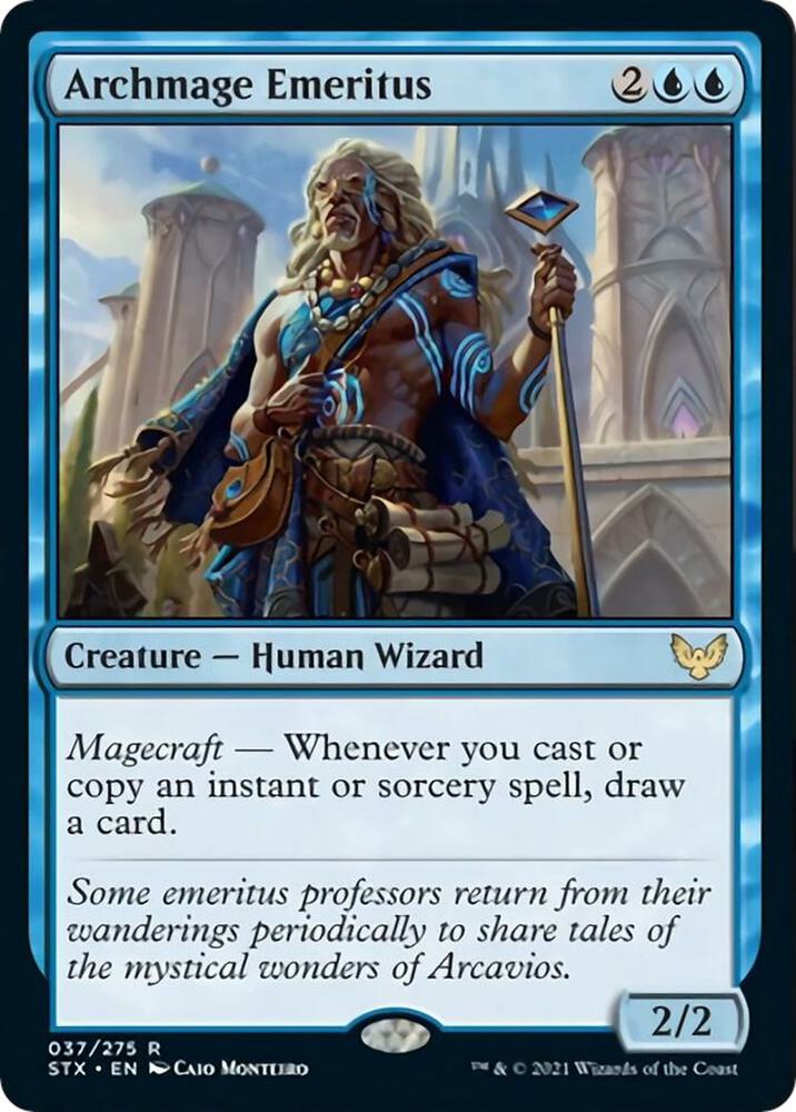Archmage Emeritus 37 (Strixhaven: School of Mages)  | Good Games Cannington