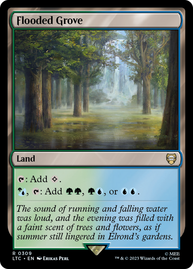 Flooded Grove [The Lord of the Rings: Tales of Middle-Earth Commander] | Good Games Cannington