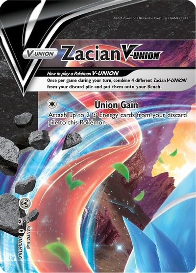 Zacian V-Union (SWSH163) [Sword & Shield: Black Star Promos] | Good Games Cannington