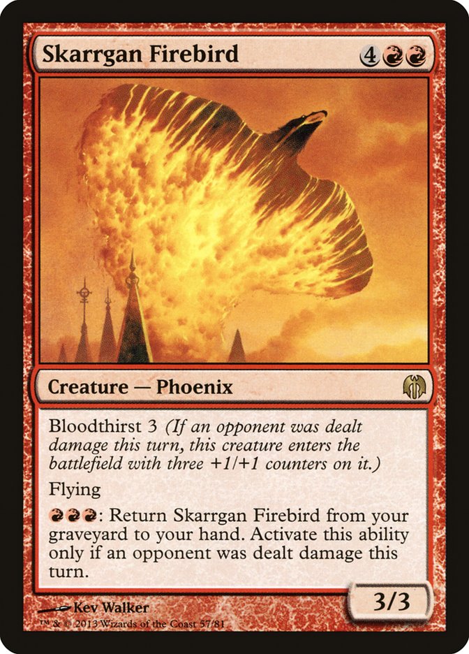 Skarrgan Firebird [Duel Decks: Heroes vs. Monsters] | Good Games Cannington