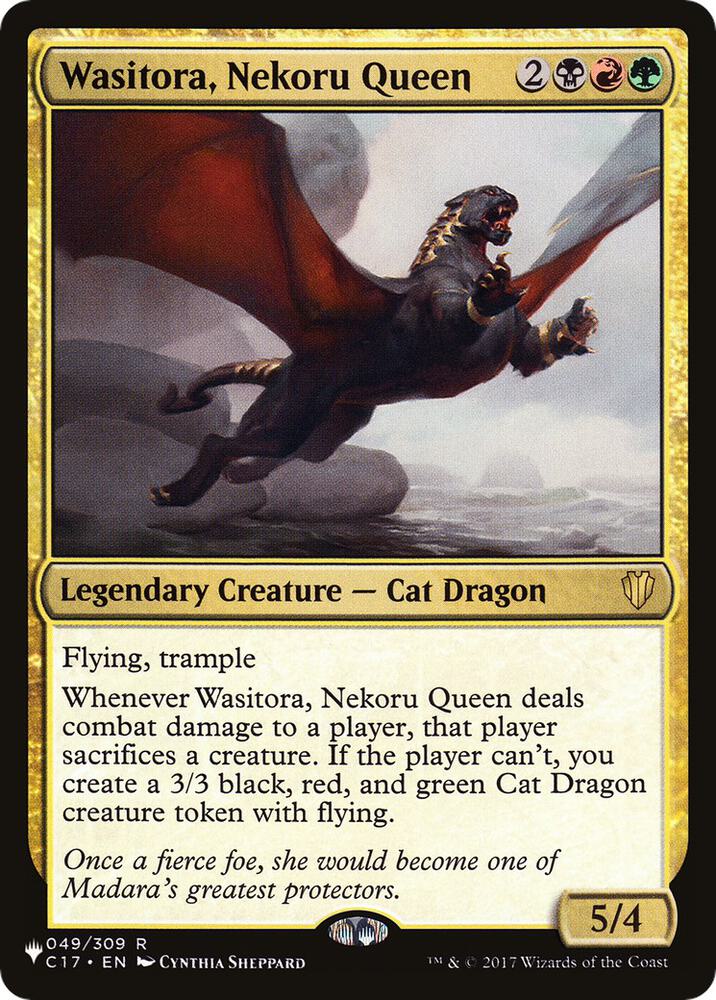 Wasitora Nekoru Queen C17-49/5075 (The List Reprints)  | Good Games Cannington