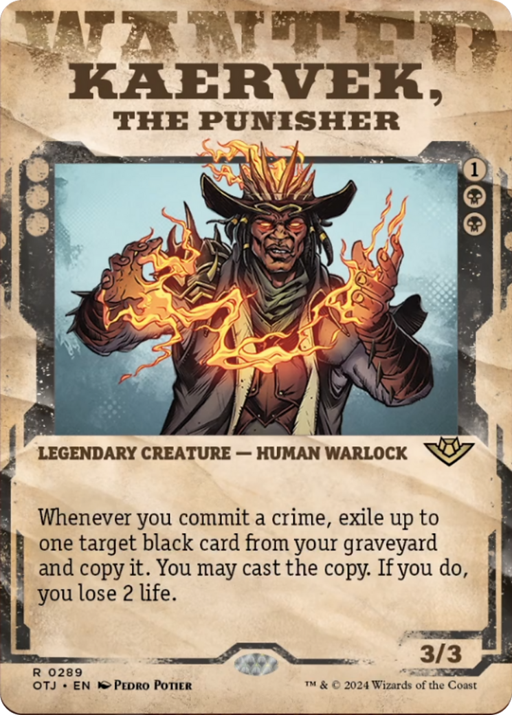 Kaervek, the Punisher (Showcase) [Outlaws of Thunder Junction] | Good Games Cannington