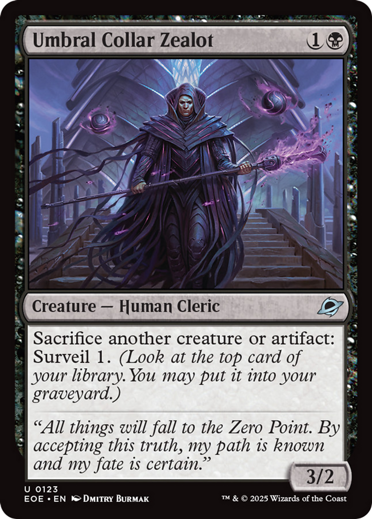 Umbral Collar Zealot [Edge of Eternities] | Good Games Cannington