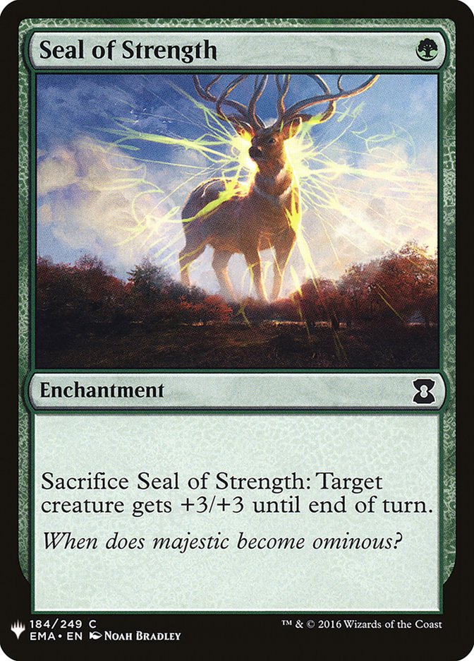 Seal of Strength [Mystery Booster] | Good Games Cannington