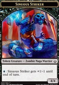 Sinuous Striker // Cat Double-Sided Token [Hour of Devastation Tokens] | Good Games Cannington