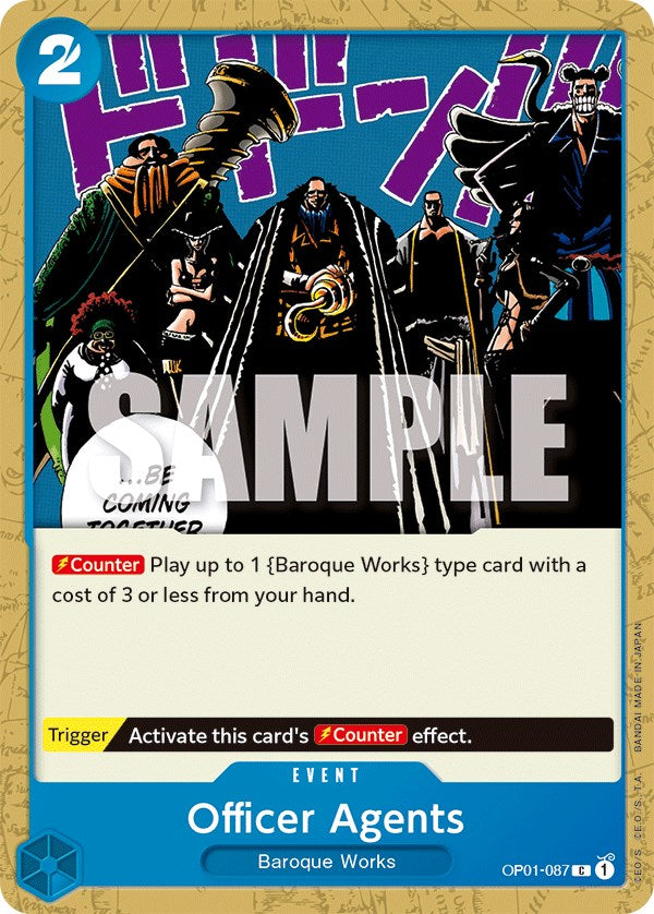 Officer Agents [Romance Dawn] | Good Games Cannington