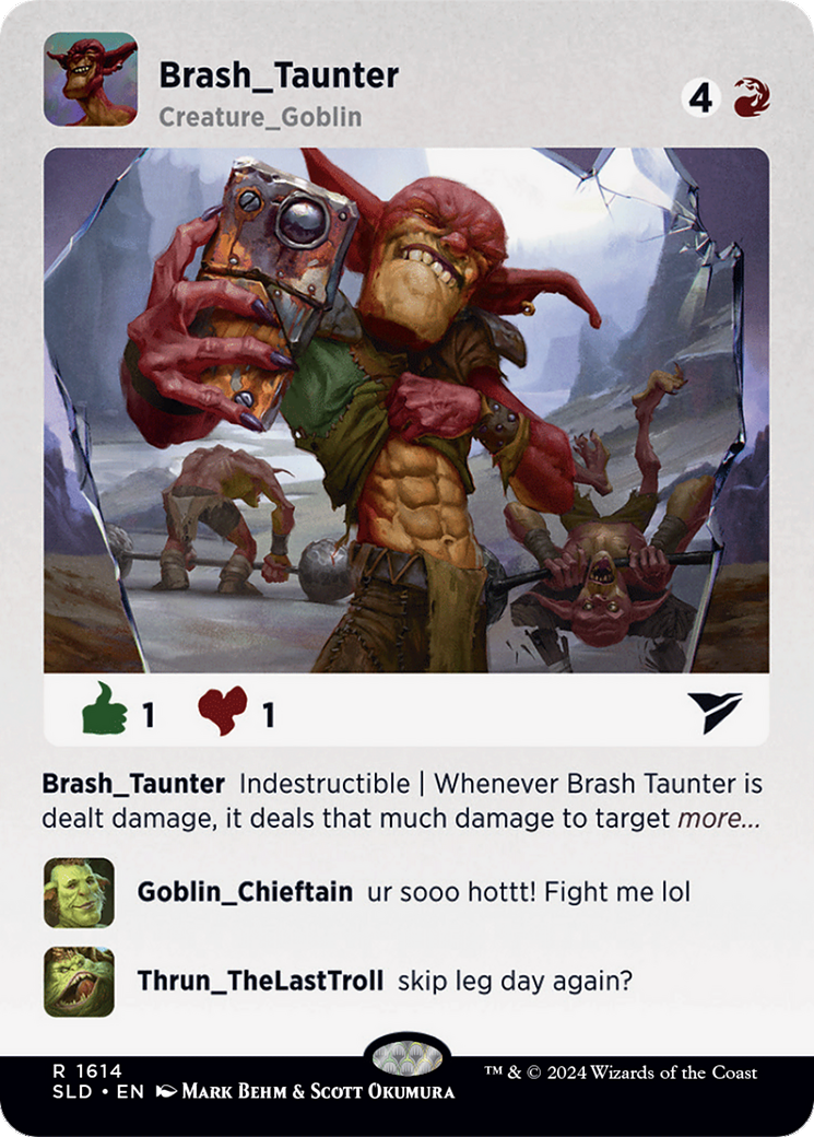 Brash Taunter [Secret Lair Drop Series] | Good Games Cannington