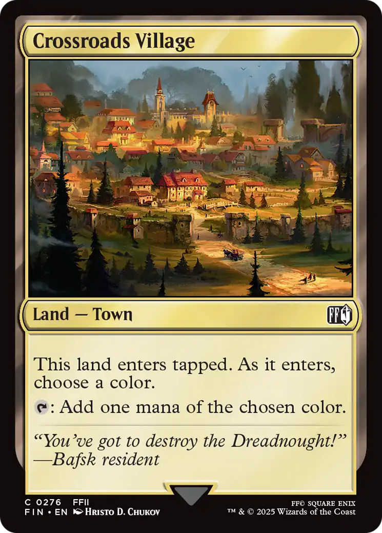 Crossroads Village [FINAL FANTASY] | Good Games Cannington