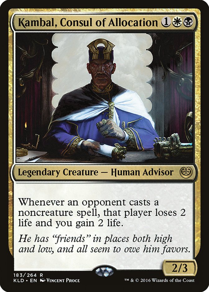 Kambal, Consul of Allocation [Kaladesh] | Good Games Cannington