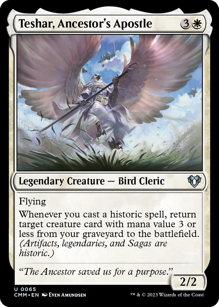 Teshar, Ancestor's Apostle [Commander Masters] | Good Games Cannington