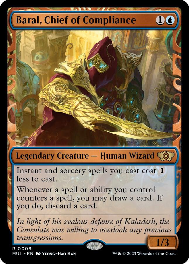 Baral, Chief of Compliance 8 (March of the Machine: Multiverse Legends)  - Showcase | Good Games Cannington