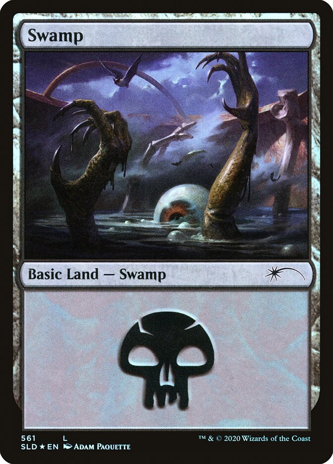 Swamp (Witchcraft) (561) [Secret Lair Drop Promos] | Good Games Cannington